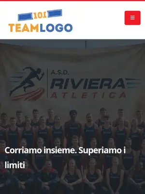 Anteprima del sito dimostrativo di atletica di 101 Sport