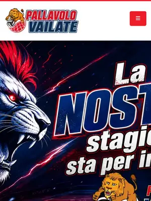 Anteprima del sito di Pallavolo Vailate