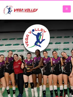 Anteprima del sito di Vega Volley