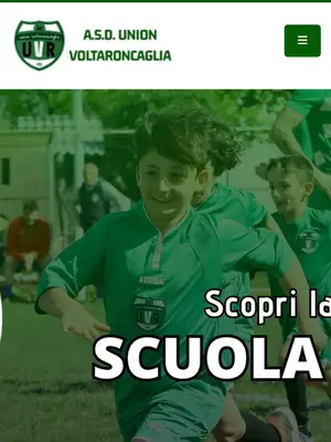 Anteprima del sito di Union Voltaroncaglia